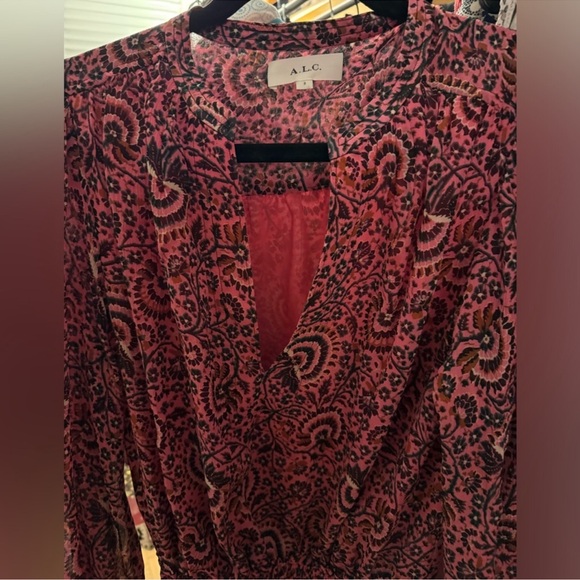 A.L.C sari silk mini dress - Picture 5 of 8